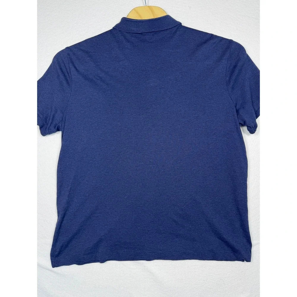 Polo Ralph‎ Lauren Polo Shirt Mens XL Navy Blue Classic Fit Multi-Colored Pony